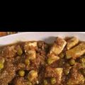 Somti deshi का कुकस्नैप जब उन्होंने मटर पनीर की सब्जी(matar paneer ki sabzi recipe in hindi) बनाया था।
