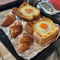 Victor Toh's cooksnap of when they made Mayo Egg Toast.