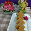 Brij Narula का कुकस्नैप जब उन्होंने बेसन की बर्फी (Besan ki Burfi Recipe In Hindi) बनाया था।
