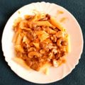 bettyUJ Cooksnap-ja, amikor elkészítette a(z) Gombapaprikás receptet.