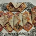 El cooksnap de Mery cuando hizo Pizzetas de atún y queso con pan de molde en Freidora de aire (Airfryer).