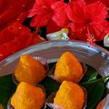 Priya vishnu Varshney का कुकस्नैप जब उन्होंने चावल आटे की मोदक (chawal atte ki modak recipe in Hindi) बनाया था।