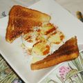 El cooksnap de carme castillo cuando hizo Queso de cabra a la gallega.