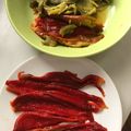 El cooksnap de @tesa.cuina cuando hizo Morrones quemados en la hornalla.