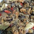 Cooksnap dari popoz zz untuk resep Kerang kupas saus tiram