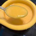 El cooksnap de Marieta cuando hizo Crema de calabaza asada.