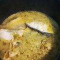 El cooksnap de Mili cuando hizo Bacalao fresco en salsa verde.