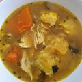 El cooksnap de Becky cuando hizo Sopa de pollo muy curativa.