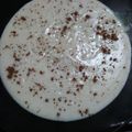 El cooksnap de Linda Adinolfi cuando hizo Crema Casera (tipo postre).