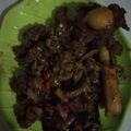 Cooksnap dari Bunda Jiyad untuk resep Kambing teriyaki ala bunda liya