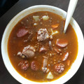 El cooksnap de Sandra B. cuando hizo Lentejas estofadas.
