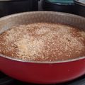 El cooksnap de celeste cuando hizo Torta de banana y chocolate.