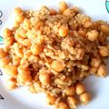 El cooksnap de Evita cuando hizo Arroz al curry con garbanzos.