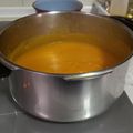El cooksnap de Loli Morente cuando hizo Velouté de calabaza cacahuete.