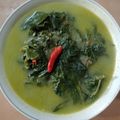 Cooksnap dari Ibuknya Fadhil💜 untuk resep Bobor Pedas Daun Lembayung