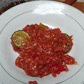 Cooksnap dari Nurul Fakhirah Irham untuk resep Sambel Terasi Jeruk Limo