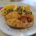 El cooksnap de Noemí cuando hizo Salmón al horno con Limón y Miel.