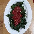 Cooksnap dari Suci Widya untuk resep Brambang Asem Kangkung (Plecing Kangkung Jawa)