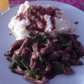 El cooksnap de Beto cuando hizo Carne mongoliana.