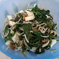 El cooksnap de Enrique Miguel Carnicero cuando hizo Ensalada templada de espinacas, gulas al ajillo y rulo de cabra.