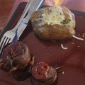 Nyte Prowler's cooksnap of when they made Bacon wrapped venison tenderloin.