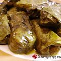 despinal's cooksnap of when they made Ντολµαδάκια µε σος γιαουρτιού.