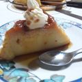 El cooksnap de isabel cuando hizo Flan casero de huevos de campo.