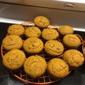 Mina Rabideau 's cooksnap of when they made Pumpkin Muffins.