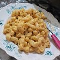 El cooksnap de Neon Sirius cuando hizo Macarrones con queso.