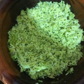 El cooksnap de Paulina Piña cuando hizo Arroz verde fácil (al cilantro).