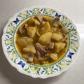 El cooksnap de Fernando G. cuando hizo Patatas estofadas con calamar.