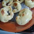El cooksnap de Caro Cofre cuando hizo Medialunas caseras.