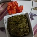 Nikita Jain's cooksnap of when they made Makkai ka roti with sarso saag.