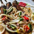 Cooksnap Julia ALeen Aireish semasa beliau membuat Terung Bakar Sambal Bersantan.
