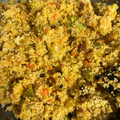 El cooksnap de Ana Pernas cuando hizo Cous cous con aguacate.