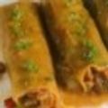 El cooksnap de Alfonso Cañero cuando hizo Canelones de morros de ternera con cremaligera de patata.