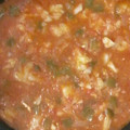 El cooksnap de Sandra Sunny cuando hizo Bacalao con tomate.