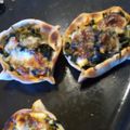 El cooksnap de Yasmin Licera cuando hizo Canastitas de acelga.