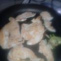 El cooksnap de Estefania Diaz cuando hizo Pechugas de pollo a la plancha.