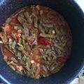 El cooksnap de Lisset cuando hizo Sopa de nopal.