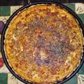 El cooksnap de paola g. cuando hizo Tarta de Cebolla y Queso 🧀.