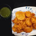 Soni Mehrotra का कुकस्नैप जब उन्होंने आलू प्याज के पकोड़े Aloo pyaz ke crispy pakore recipe in hindi) बनाया था।