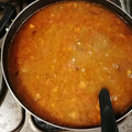 El cooksnap de Alfonso Otero Cano cuando hizo Caldo de Lentejas.