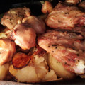 El cooksnap de Daniela Vergaray cuando hizo Pollo con miel y mostaza al horno.