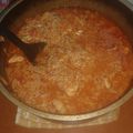 El cooksnap de Ruben Olheiser cuando hizo Arroz con pollo.