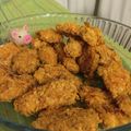 El cooksnap de Irene Odetto cuando hizo Pollo crujiente con doritos.