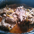 Shelby's cooksnap of when they made Ropa Vieja in a Crock Pot.