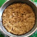 El cooksnap de Adriana Almiron cuando hizo Crumble fácil a mi manera.