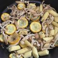 Lanni Hsu 的 蒜炒奶油櫛瓜蔬菜燒 cooksnap