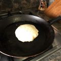El cooksnap de Lucia Barboza cuando hizo Pan pita o Pan Árabe Casero.